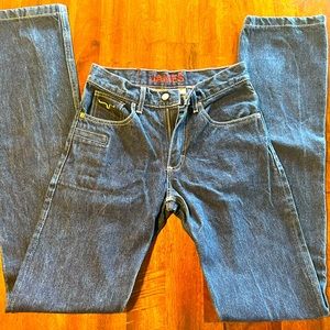 Kimes Ranch Men's Raw James Low Straight Bootcut Jeans